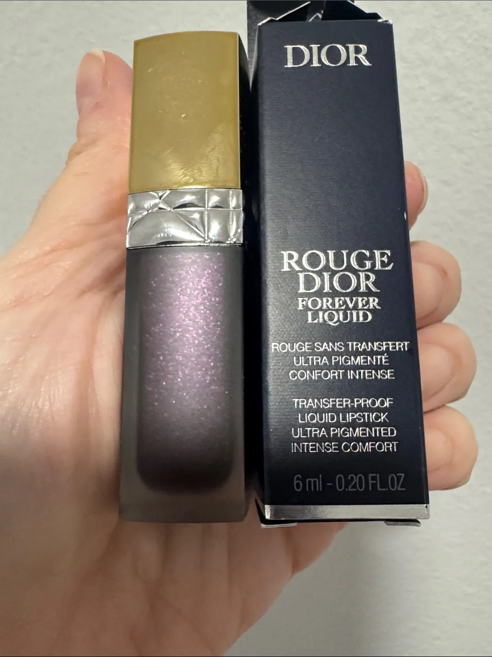 Dior Rouge Dior Forever Liquid sequin lipstick in 903 Stars